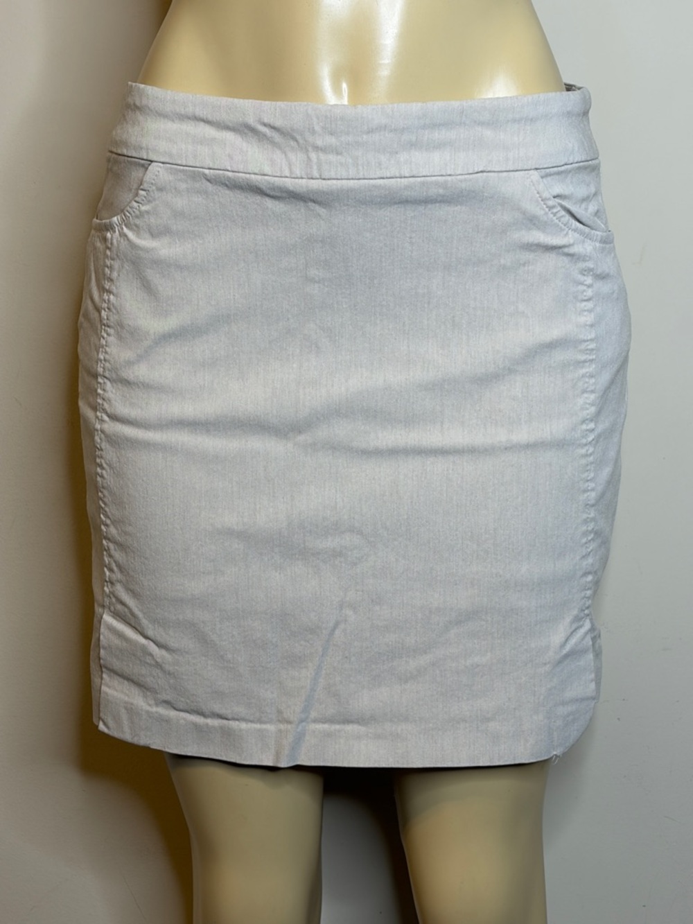 Tribal Women’s Rayon Blend Khaki Skirt Skort Size 10P